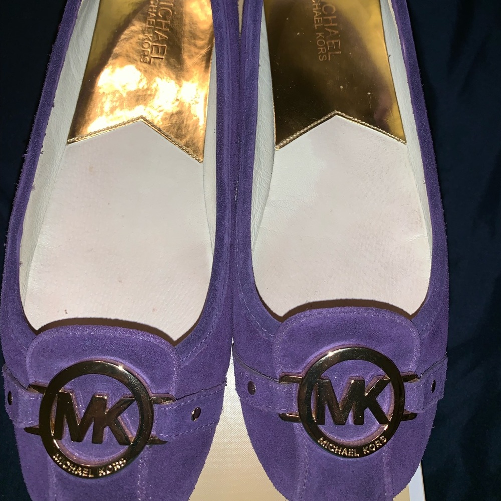 MK Suede Flats
